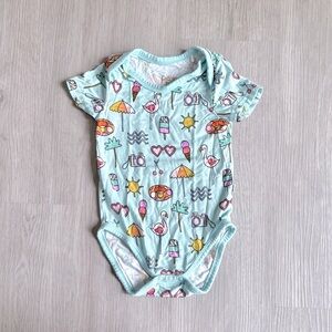 Little Sleepies Pool Party Bodysuit- Size 12M